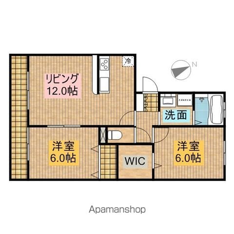 ルヴァン コート 壱番館の間取り写真