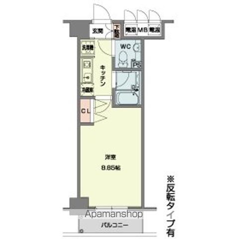 ジュネス東住吉弐番館の間取り写真