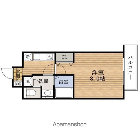 アクティKITAHAMAの間取り写真