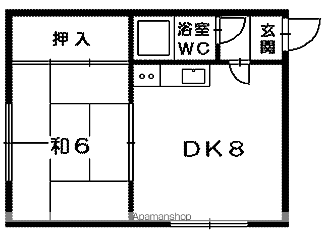 コーポあかしやの間取り写真