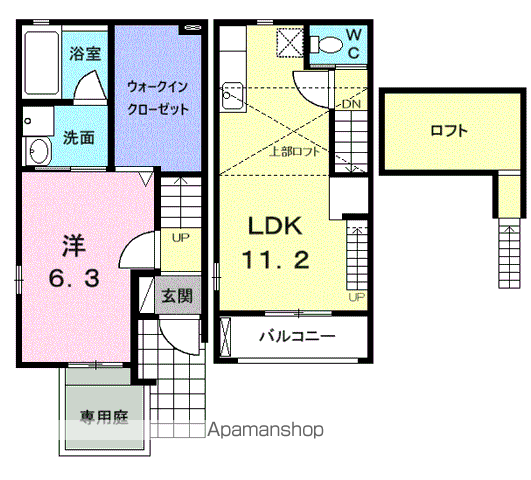 リシェス・アルブルの間取り写真