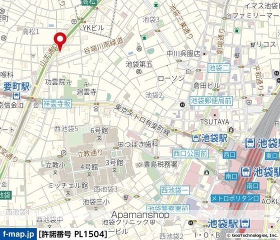 ヴェルト池袋の周辺写真