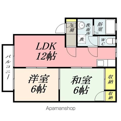 ディアス関IIの間取り写真