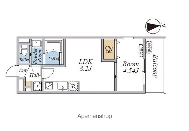 RーRESIDENCE南千束の間取り写真