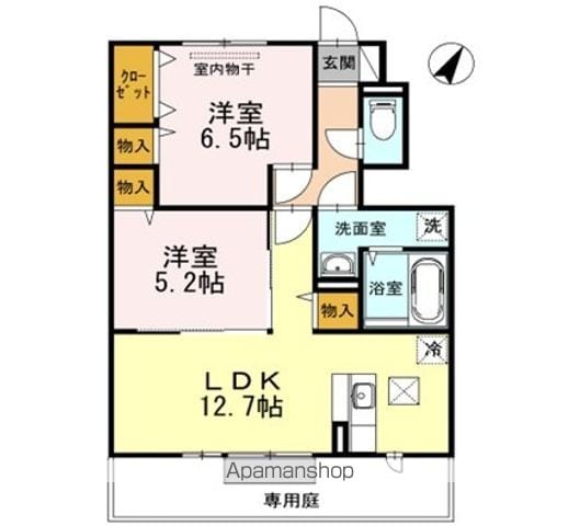ブランシュールの間取り写真