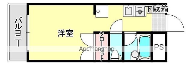 ベルトピアエグゼ福岡IIの間取り写真