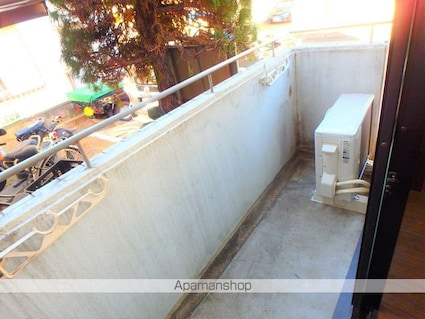 スクエア国立[1DK/27.3m2]のバルコニー