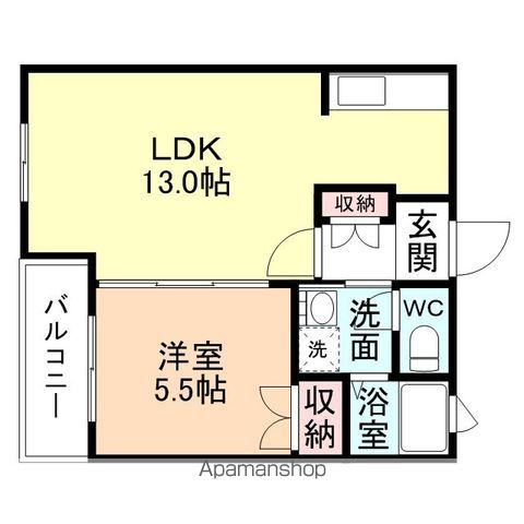 ハートフルマンションアークTWOの間取り写真