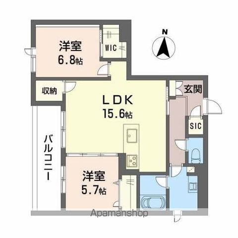 SHAMAISON 青山通りの間取り写真