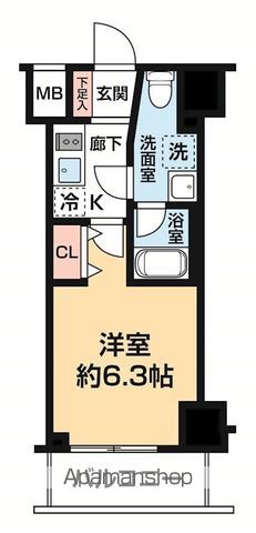 ガレリアレジデンス石川町の間取り写真