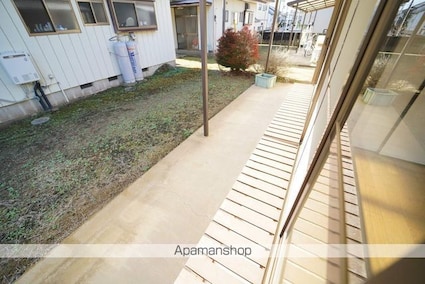 横田住宅（６・７・８・１０）[2K/42.08m2]のバルコニー