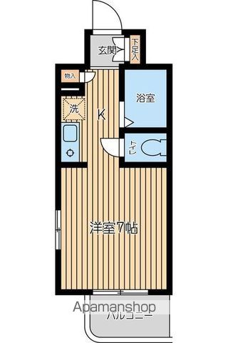 スカイヒルズ羽田の間取り写真