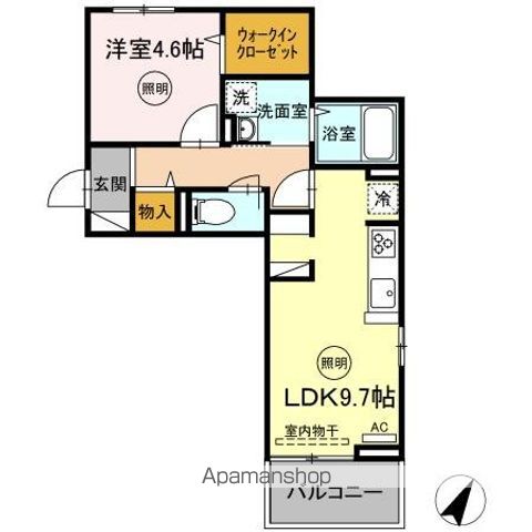 トレス本城東館の間取り写真