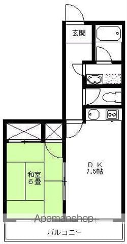 市川建設第4ビルの間取り写真
