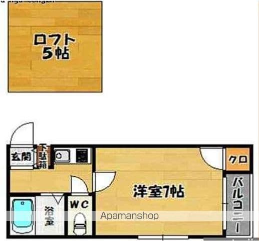アクアフレスカ六本松の間取り写真
