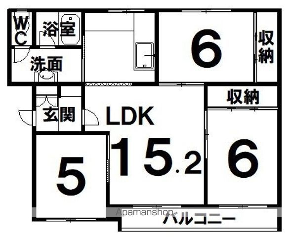 エスポワールの間取り写真