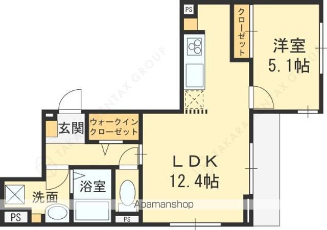 アベニール末広の間取り写真