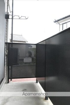 リバーフォート阿賀　Ｂ[2LDK/58.81m2]のバルコニー