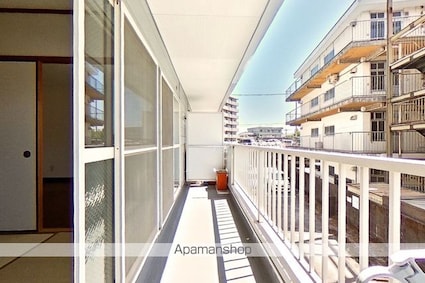 リバープール桟四[2DK/39.7m2]のバルコニー