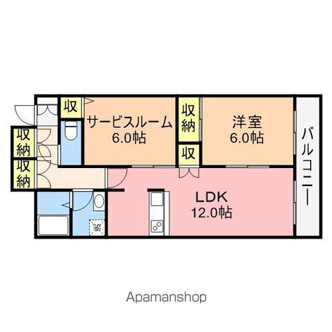 ホーリー弁天橋の間取り写真