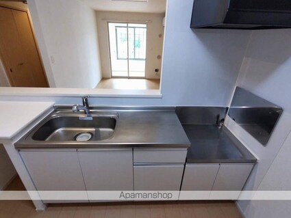 フレスクーラ蟻ヶ崎Ⅲ[1LDK/50.33m2]のキッチン