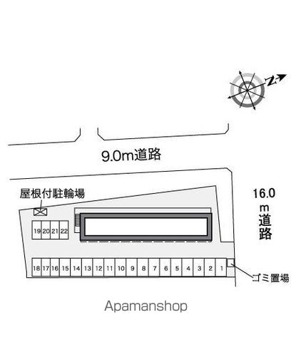 レオパレス若木台 106 ｜ 福岡県福津市若木台４丁目1357-147（賃貸アパート1K・1階・21.81㎡） その13