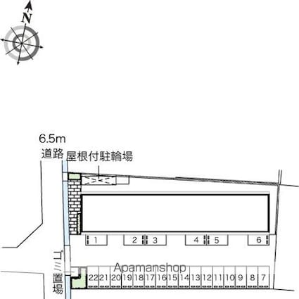 レオネクストラ　ポール[1LDK/46.94m2]の配置図