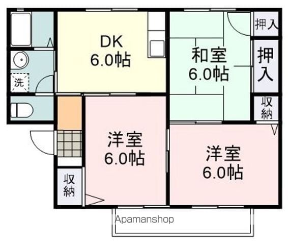 クリエイトIIの間取り写真