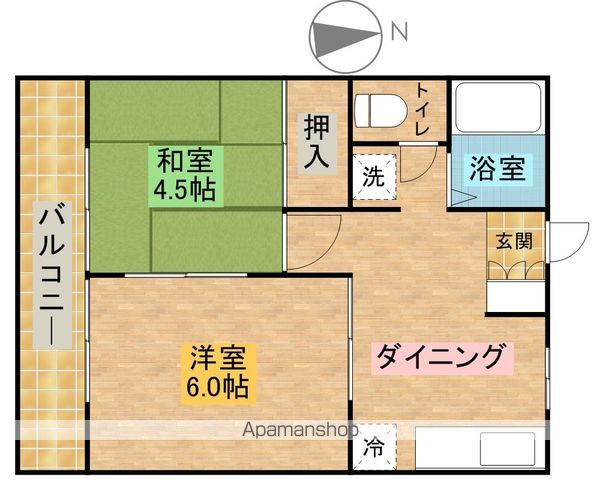 君津アイランドの間取り写真