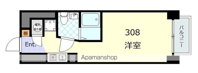朝日虎ノ門マンションの間取り写真