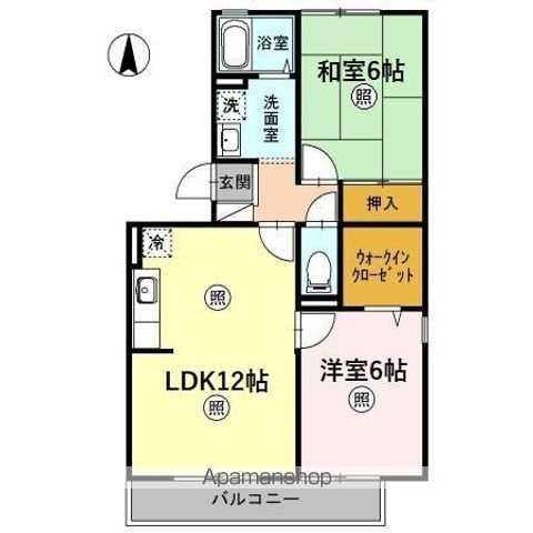 ルミエールの間取り写真