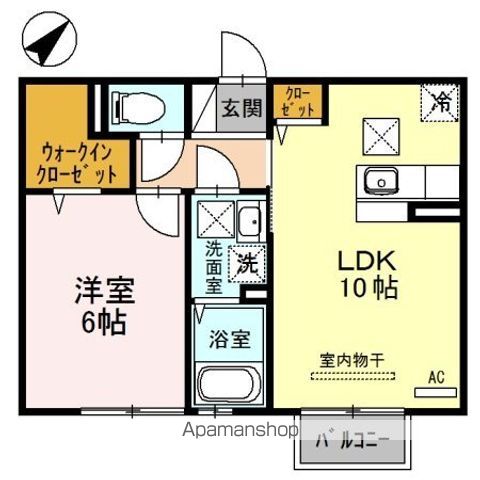 アーバン宮地Dの間取り写真