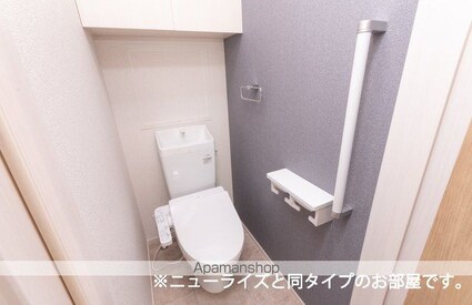 シャルフ　赤江　Ⅰ[2LDK/58.57m2]のトイレ