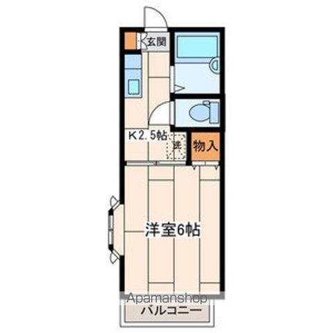 ファミーユ八番館の間取り写真