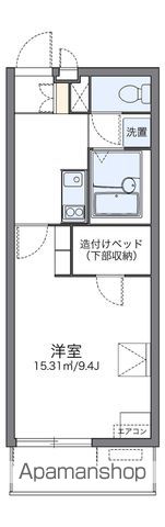 レオパレスイーストビレッジ2の間取り写真