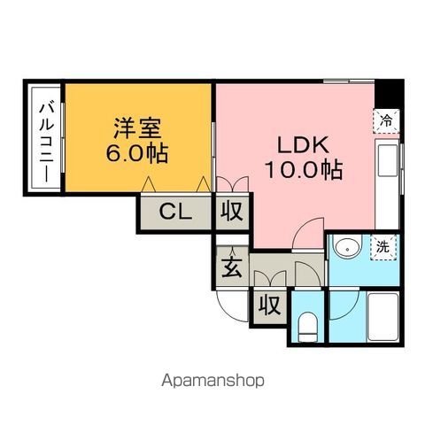 ソレイユコート東町の間取り