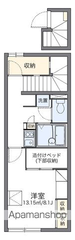 レオパレスリベェールの間取り