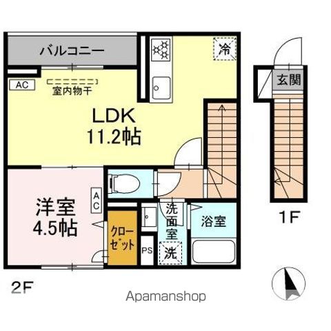 セレスティア平和台の間取り写真