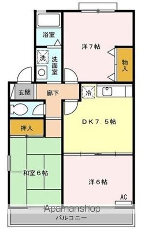 セジュール大宮西の間取り写真