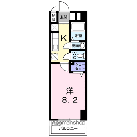 M&K.ホープマンションの間取り写真