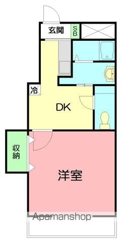 ペイサージュの間取り写真