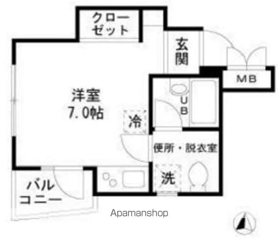 WIN駒場の間取り写真