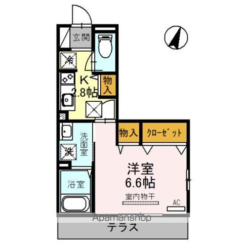 バレンティアの間取り写真