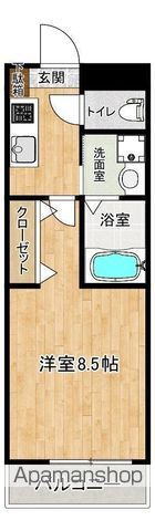 クロノス54昭和町の間取り写真