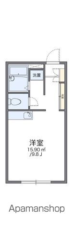 レオパレス武蔵砂川Iの間取り写真