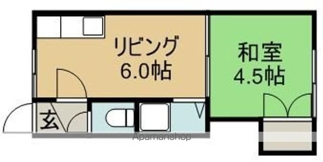 小松ハイムの間取り写真