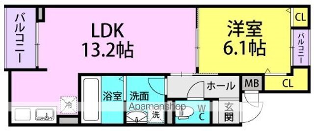 リヴァーサイド ヴィラの間取り写真
