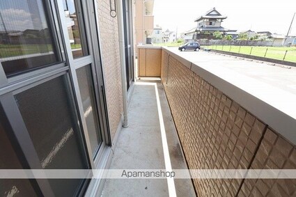 エスポワール　Ａ[1LDK/48.68m2]のバルコニー