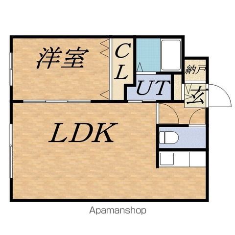 プレステージ知事公館の間取り写真