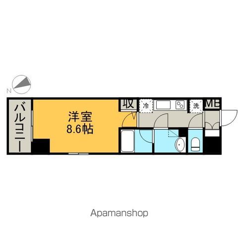 エルスタンザ徳川の間取り写真